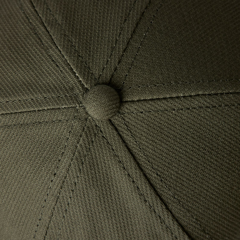 G-Star Originals 6-Panel Baseball Cap in Shadow Olive Cotton