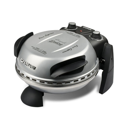 G3 Ferrari Delizia Silver Pizza Oven 400°C Compact