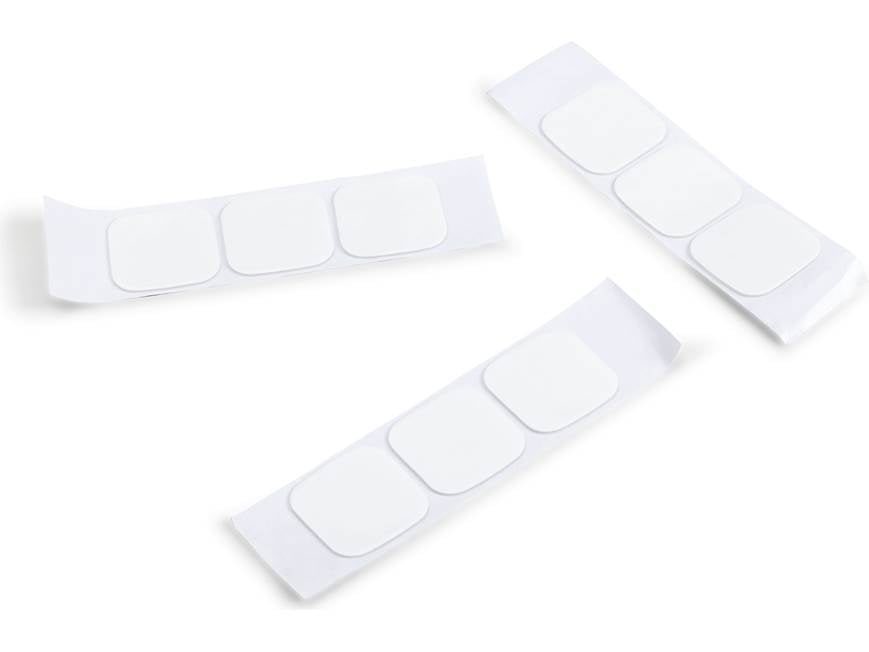 Grizzly Supply Magnetic Cable Holder 8-Pack White for Charging HDMI USB Cables