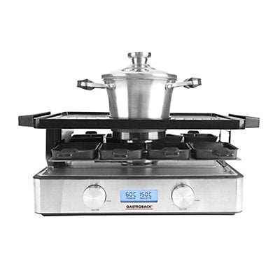 Gastroback 62562 Advanced Plus Electric Raclette & Fondue Party Grill