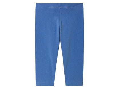 Lupilu Girls' Cotton Capri Leggings 3-Pack