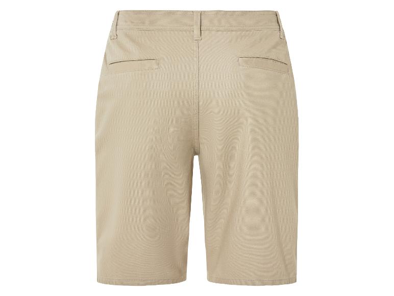 LIVERGY® Men's Short 98% Cotton Beige Size M