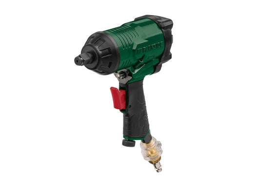 PARKSIDE Powerful Pneumatic Impact Wrench Kit, 228 ft-lb Torque, Adjustable Power, Durable Aluminum