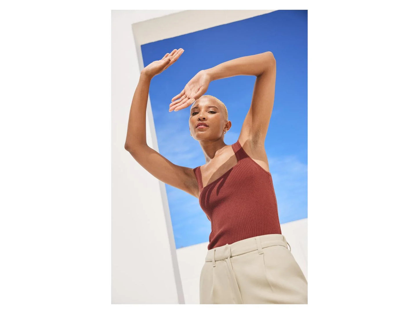 ESMARA® Ribbed Winter Top