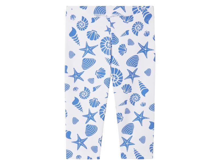 Lupilu Girls' Cotton Capri Leggings 3-Pack
