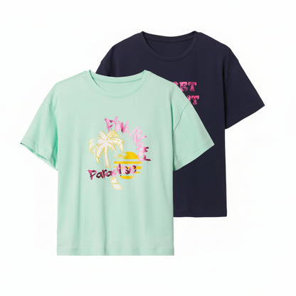 Pepperts!® Girls T‑Shirt Set of 2Pcs