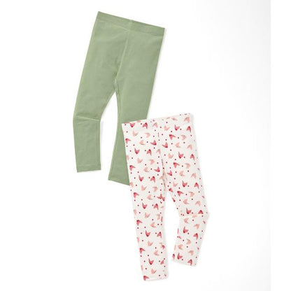 Lupilu Children's Cotton Tights 2-Pack
