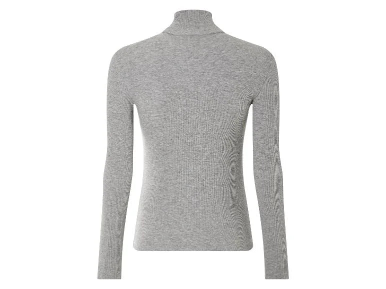 esmara Soft Cotton-Modal Ribbed Sweater