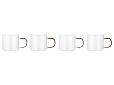LIVARNO HOME Tea Glass Set Borosilicate 4-Piece