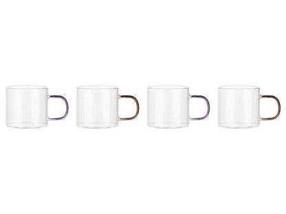 LIVARNO HOME Tea Glass Set Borosilicate 4-Piece