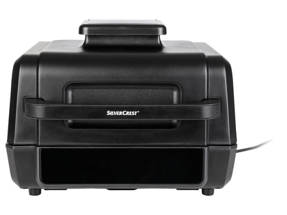 SILVERCREST® 2-in-1 Air Fryer & Grill: Healthy Cooking, Digital Touchscreen, 11 Presets