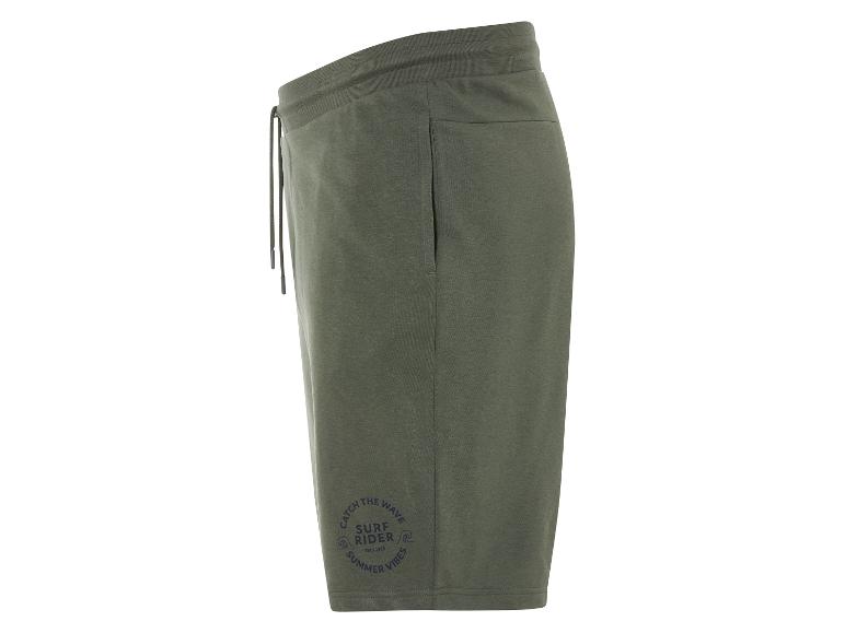 LIVERGY® Men's Plus Size Shorts Dark Green