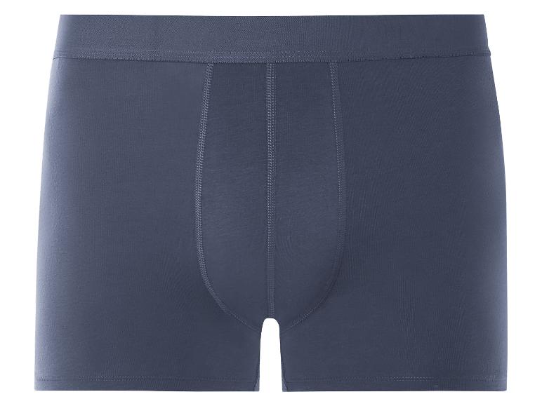 LIVERGY® Men's Boxers 3‑Pack, Cotton‑Elastane, XXL‑4XL, Comfortable Fit
