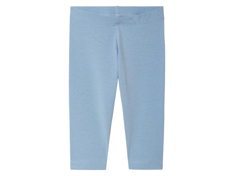 Lupilu Girls' Cotton Capri Leggings 3-Pack