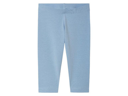 Lupilu Girls' Cotton Capri Leggings 3-Pack