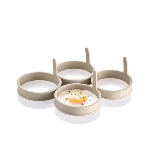 Livarno Home Fried Egg Ring Mold Silicone - Set of 4