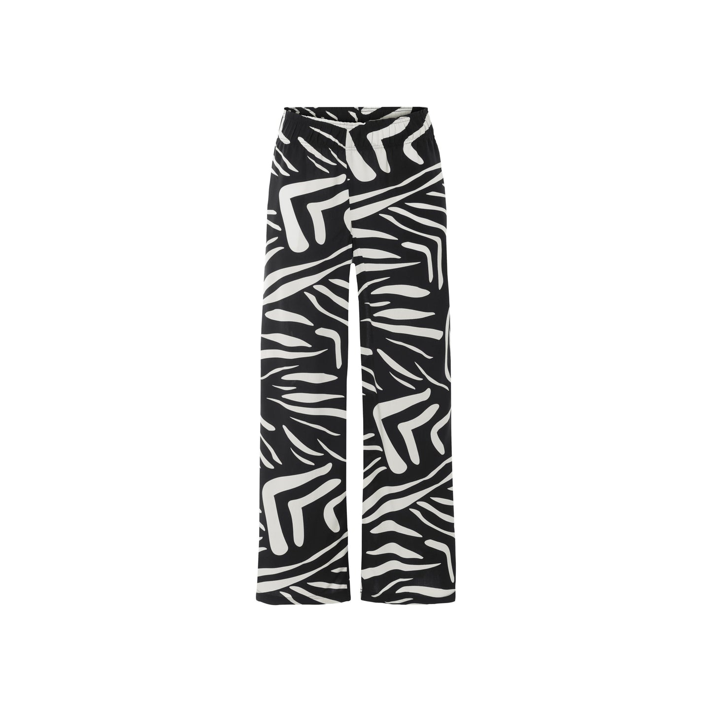 esmara Women's Palazzo Pants Black/White XS