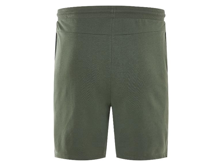 LIVERGY® Men's Plus Size Shorts Dark Green