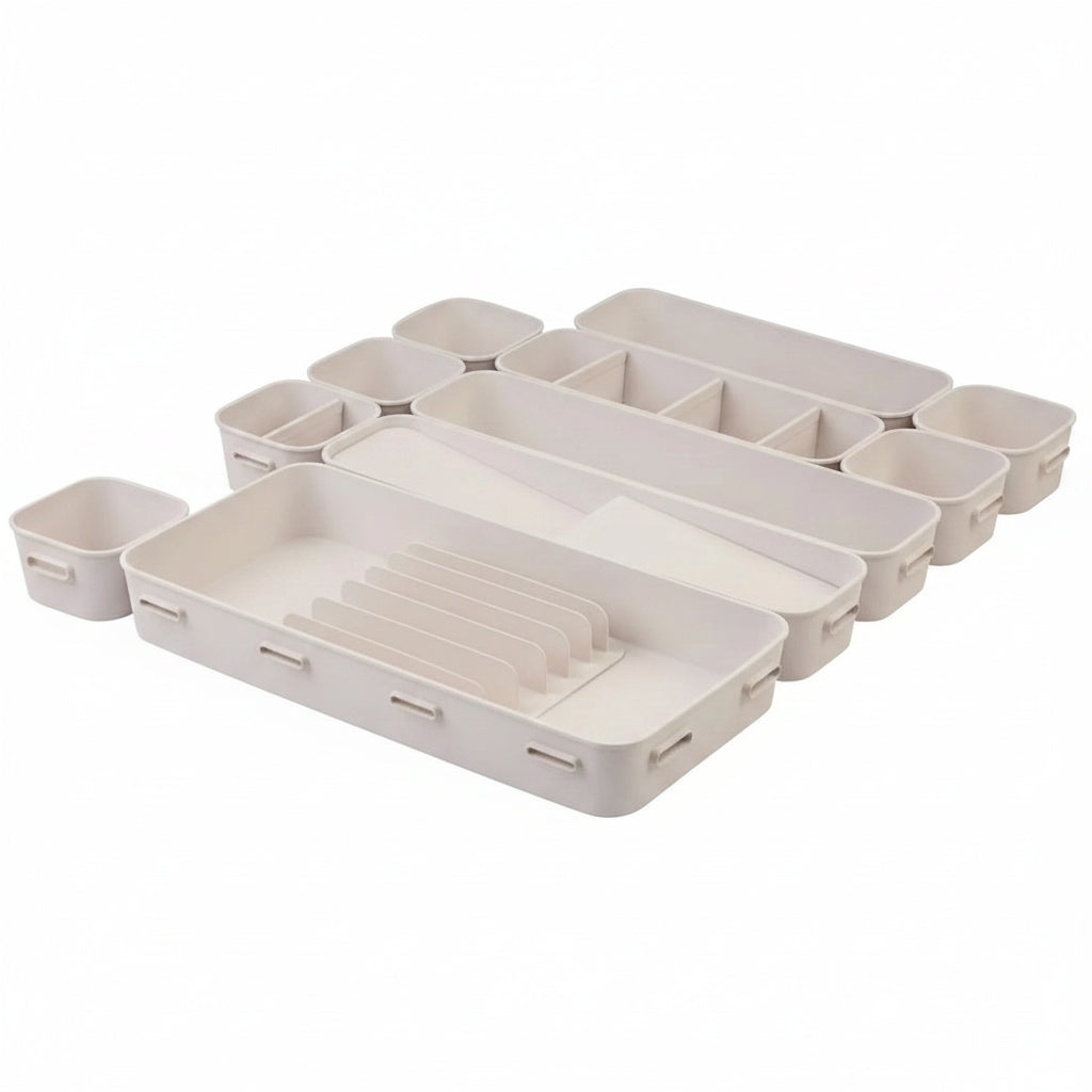 LIVARNO HOME Makeup Organizer 13 Pieces