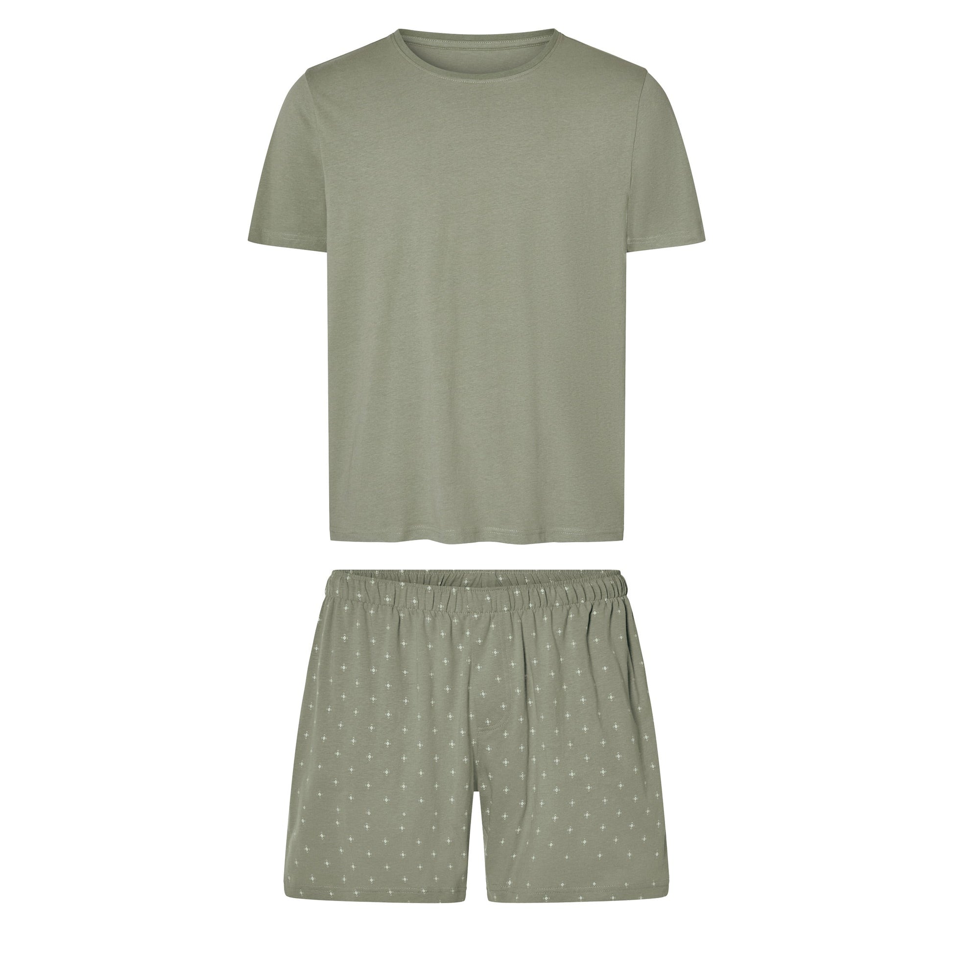esmara Men's Pajama Set Dots/Khaki L (52/54)
