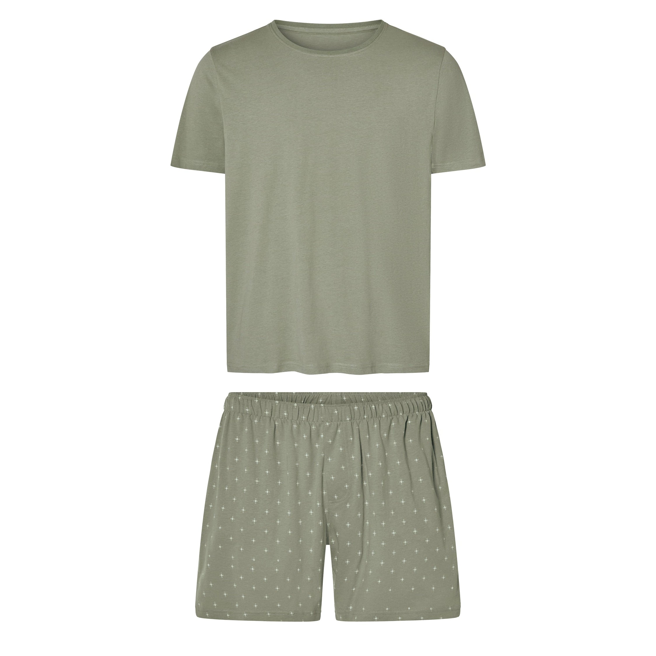 esmara Men's Pajama Set Dots/Khaki L (52/54)