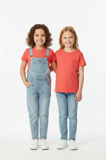Lupilu Girl's Soft Cotton T-shirts