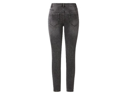 ESMARA Women's Super Skinny Fit Jean,Blue, Size 34/32
