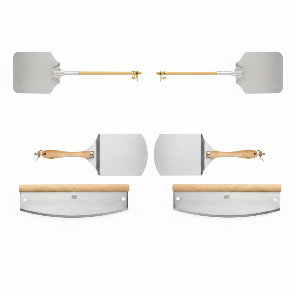 GRILLMEISTER Pizza Peel or Pizza Cutter Set