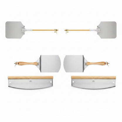 GRILLMEISTER Pizza Peel or Pizza Cutter Set