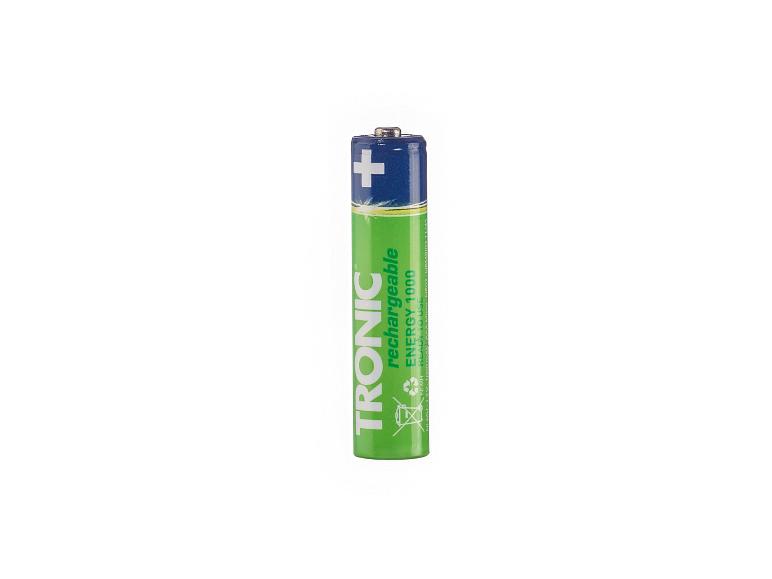 TRONIC 100398699 Rechargeable Batteries 8-Pack