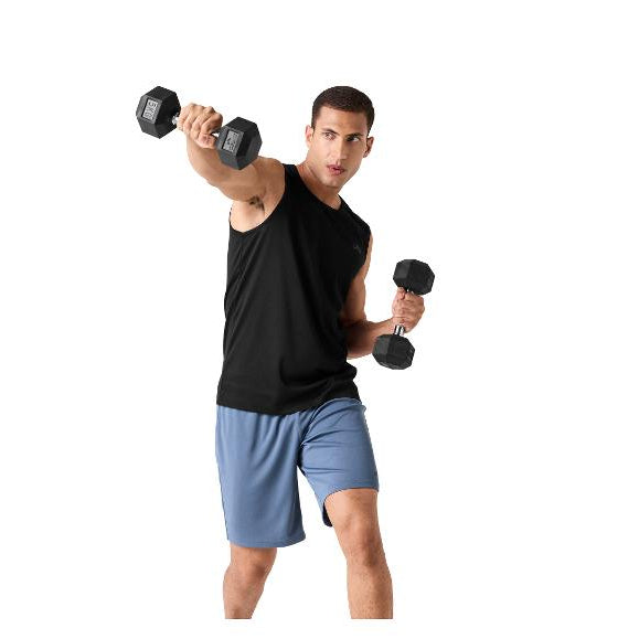 CRIVIT Men's Performance Top Quick-Dry Round Neck
