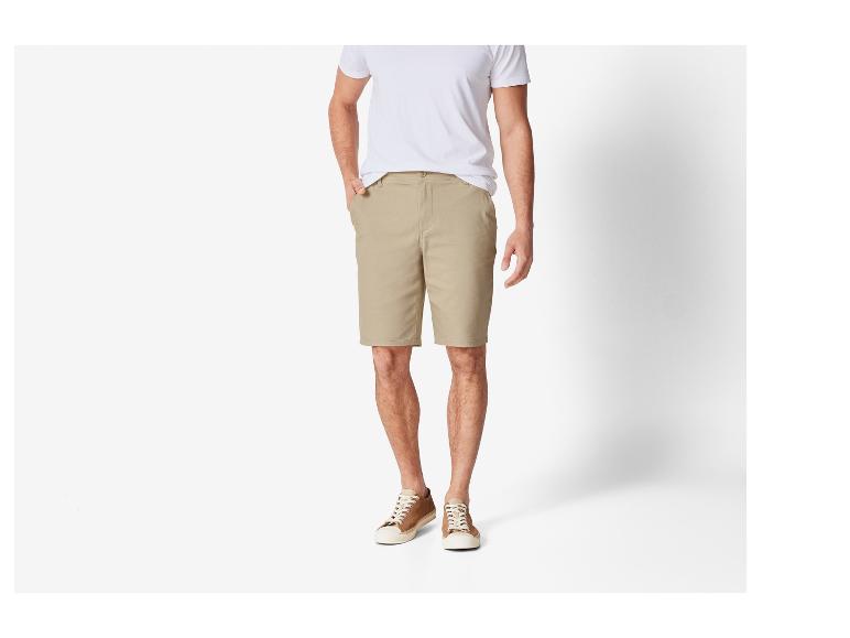LIVERGY® Men's Short 98% Cotton Beige Size M