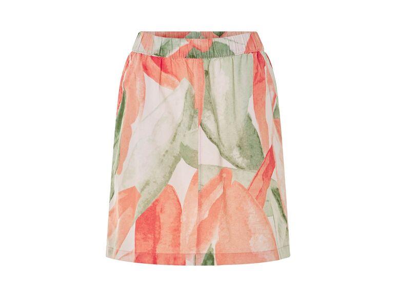 ESMARA® Mini Linen Skirt for Women
