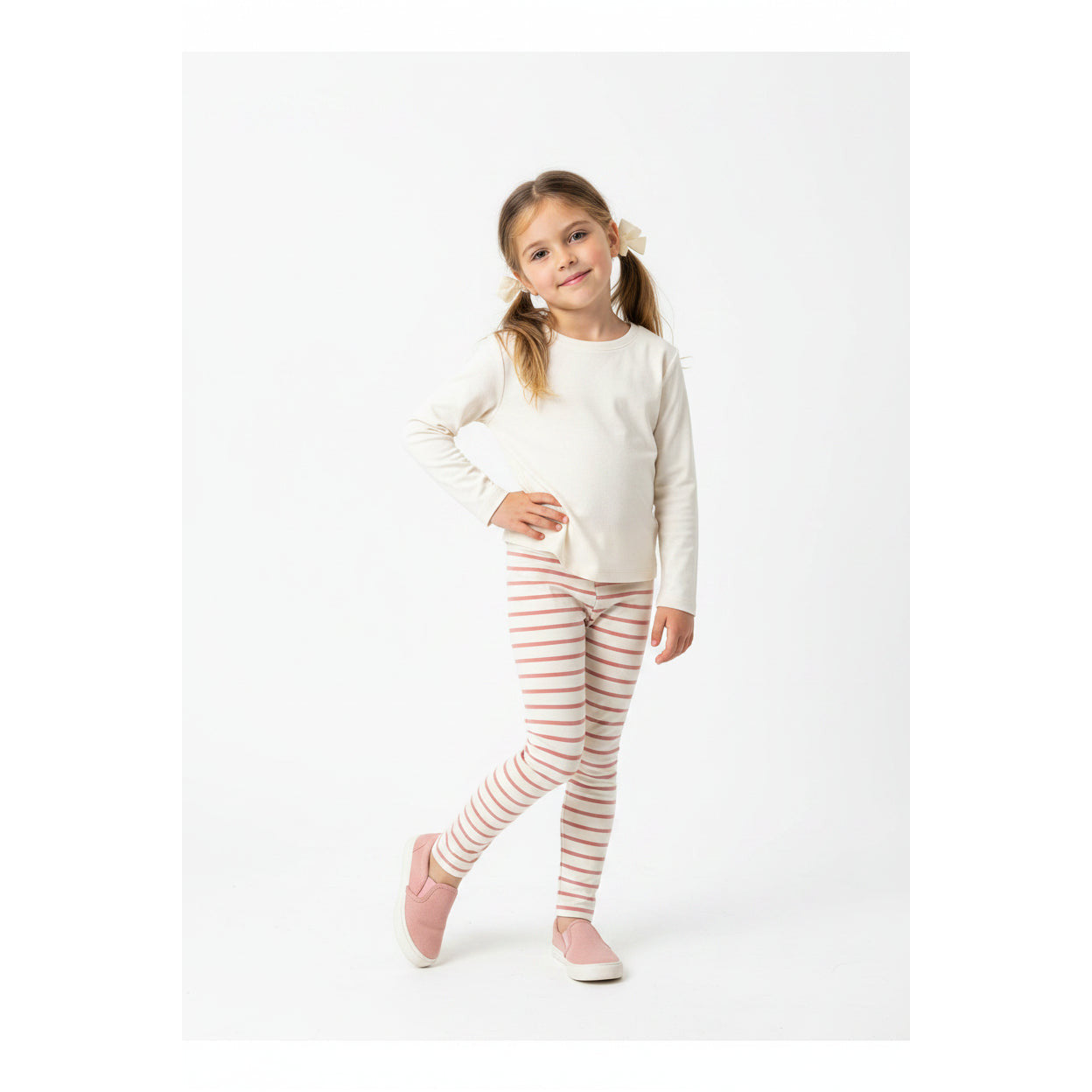 LUPILU® Leggings Thermiques for Girls, Pack of 2