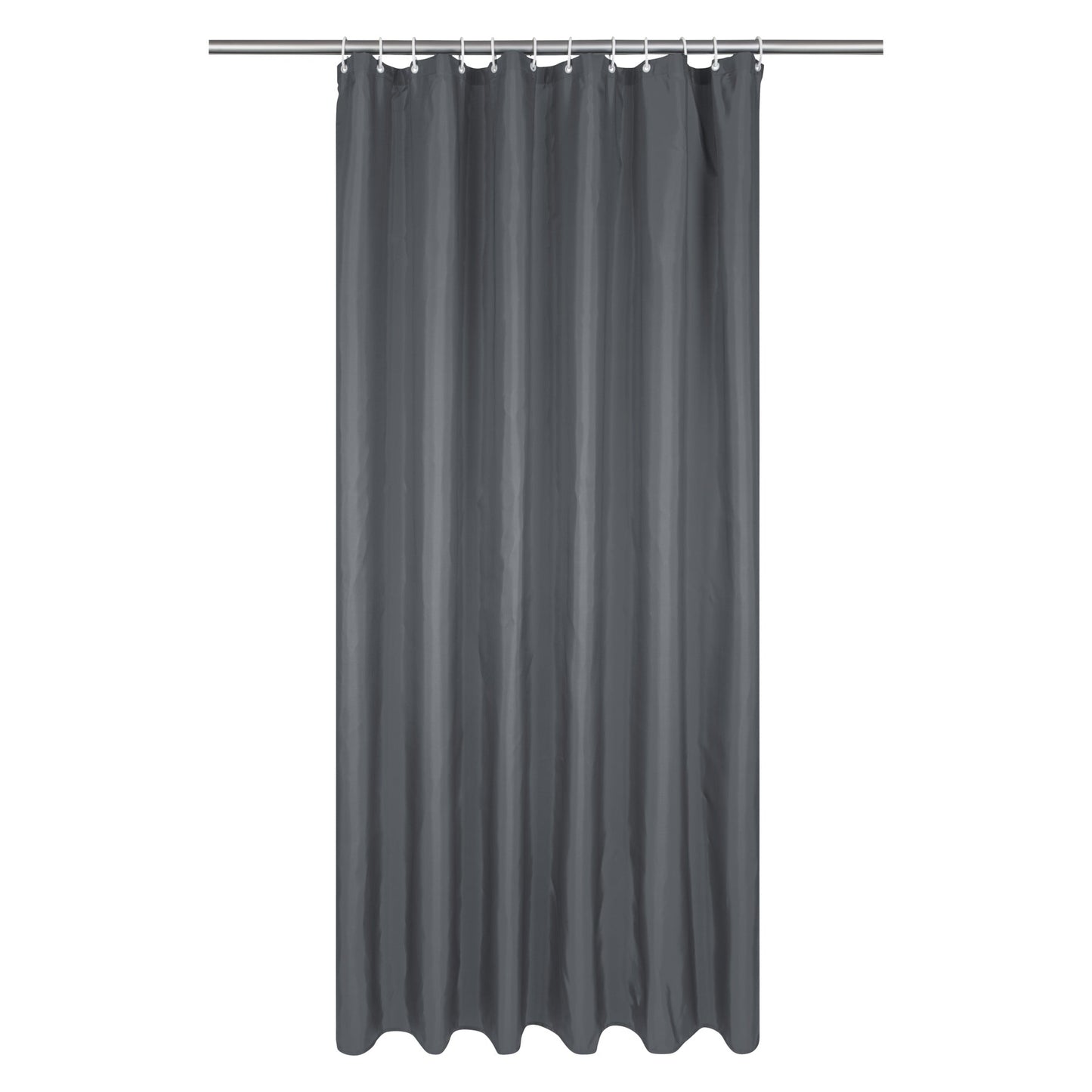 Livarno Home Shower Curtain 180 x 200 cm Gray