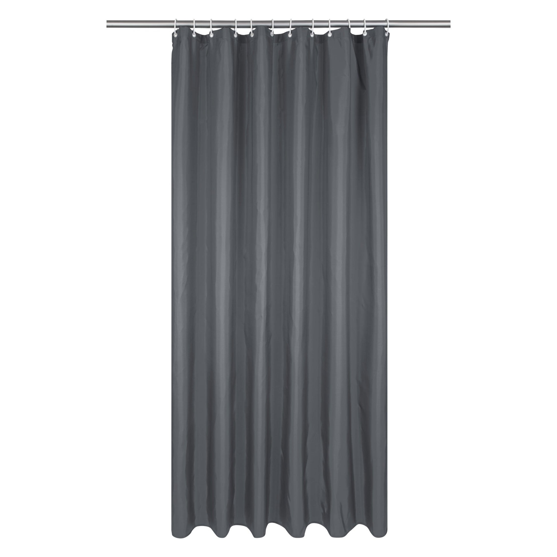 Livarno Home Shower Curtain 180 x 200 cm Gray