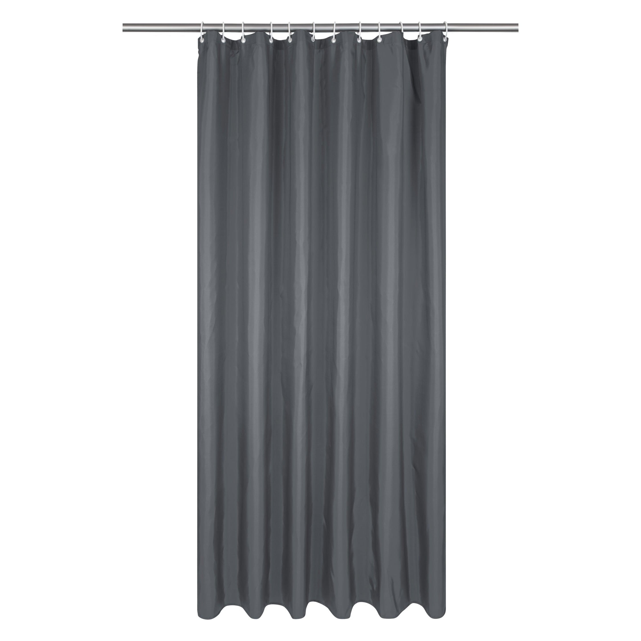 Livarno Home Shower Curtain 180 x 200 cm Gray