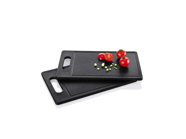 Livarno Home BPA-Free Plastic Cutting Board Set with Handle