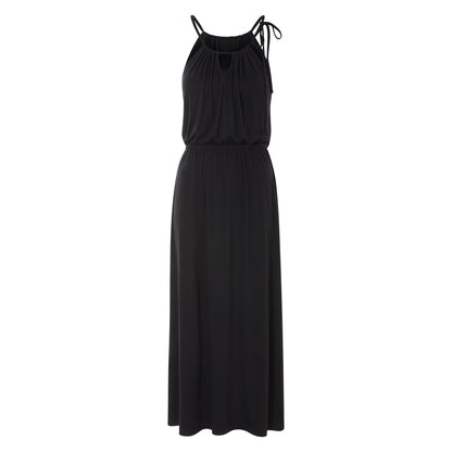 ESMARA Women's Maxi Dress Black M 40/42