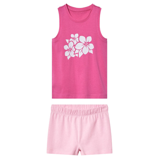 Lupilu Girls' Short Pyjamas Pink/Light Pink 98/104