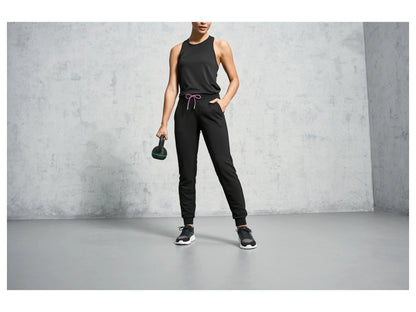 CRIVIT Women's Fleece Jogger Pants – Recycled Polyester, Cotton