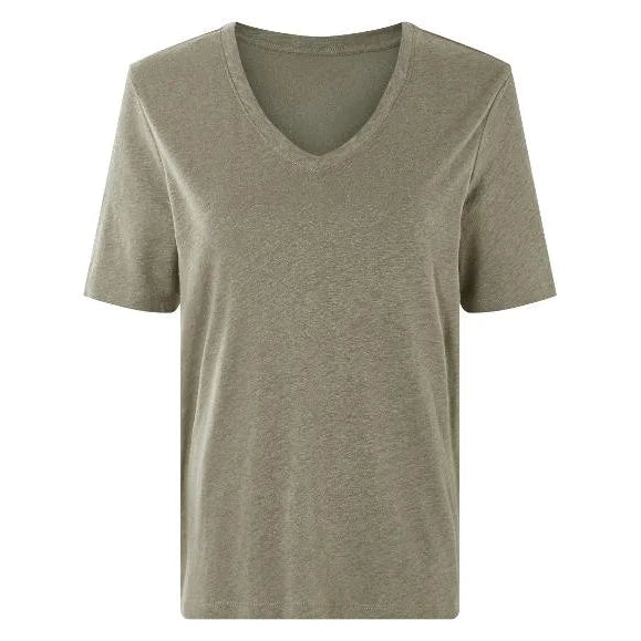 esmara T-Shirt Lin Femme Lightweight Casual