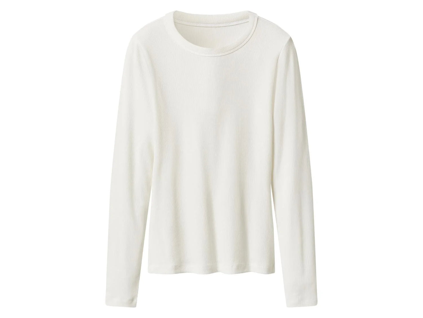 esmara Long Sleeve Ribbed T-Shirt