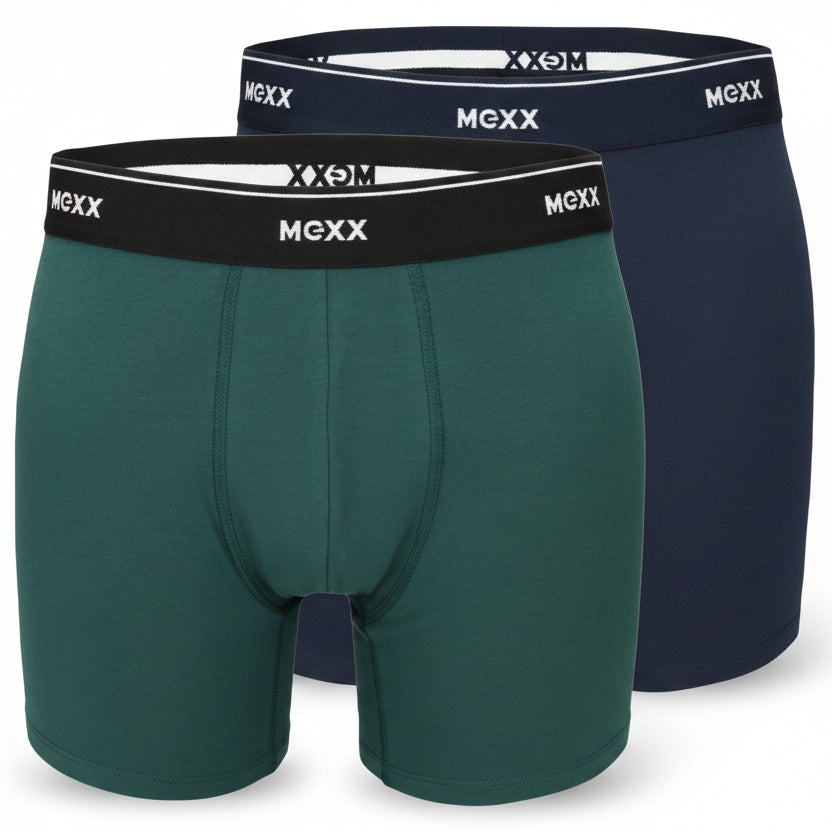 Mexx Men's Boxer Shorts 2-Pack Soft Cotton Blend