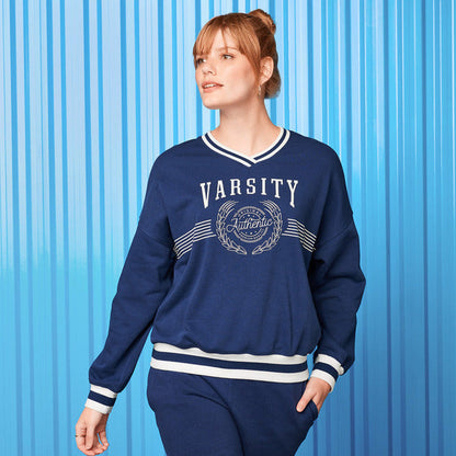 Esmara Women's Oversized Printed Sweatshirt