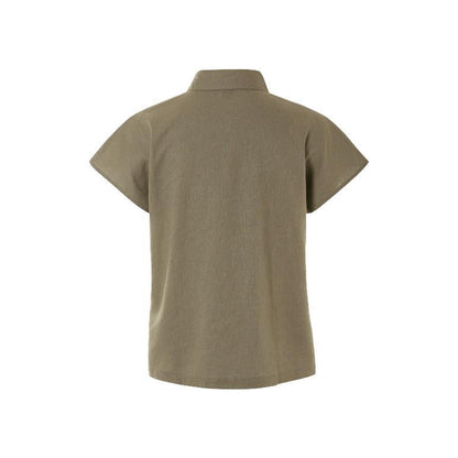 ESMARA Women's Linen Blouse Relaxed Fit