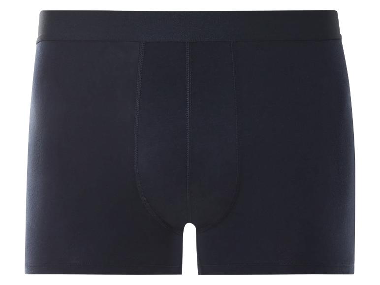LIVERGY® Men's Boxers 3‑Pack, Cotton‑Elastane, XXL‑4XL, Comfortable Fit