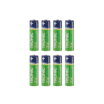 TRONIC 100398699 Rechargeable Batteries 8-Pack