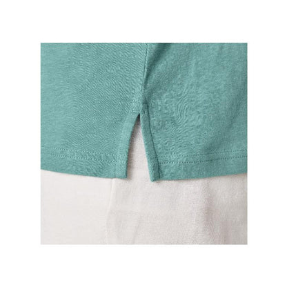LIVERGY® Men's Polo Shirt with Linen and Cotton
