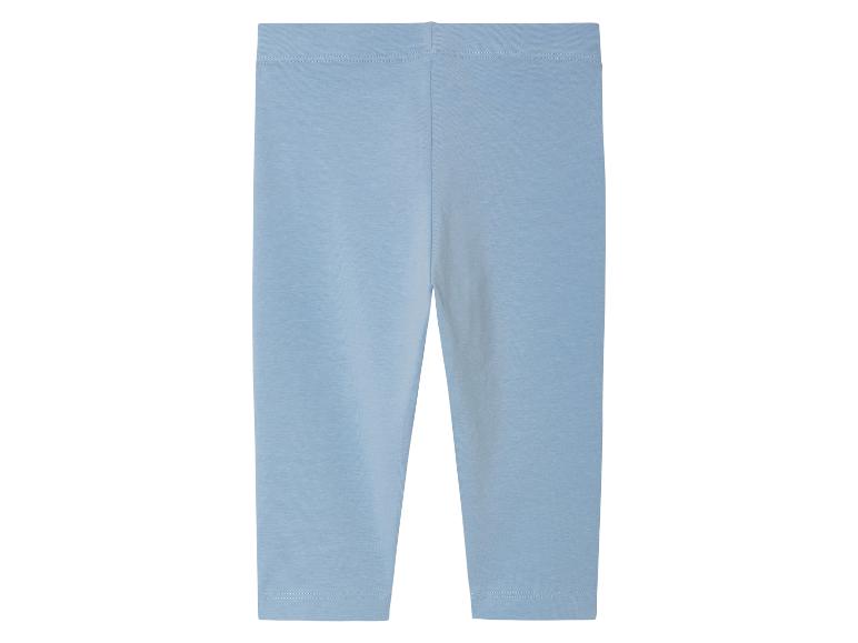 Lupilu Girls' Cotton Capri Leggings 3-Pack
